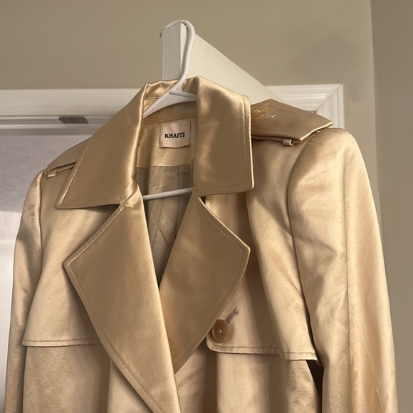 NWOT KHAITE The Jaden Trench in Ecru - Picture 12 of 15